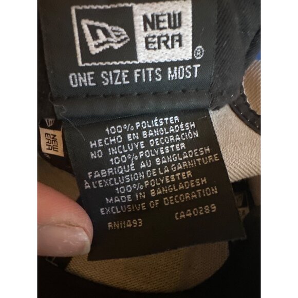 New Era 9Forty Orion Kings Island Adjustable Gray & Blue Polyester Cap - Picture 5 of 5